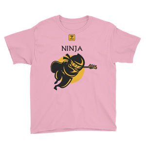 NINJA LATHON STYLE Youth Short Sleeve T-Shirt - Lathon Bass Wear