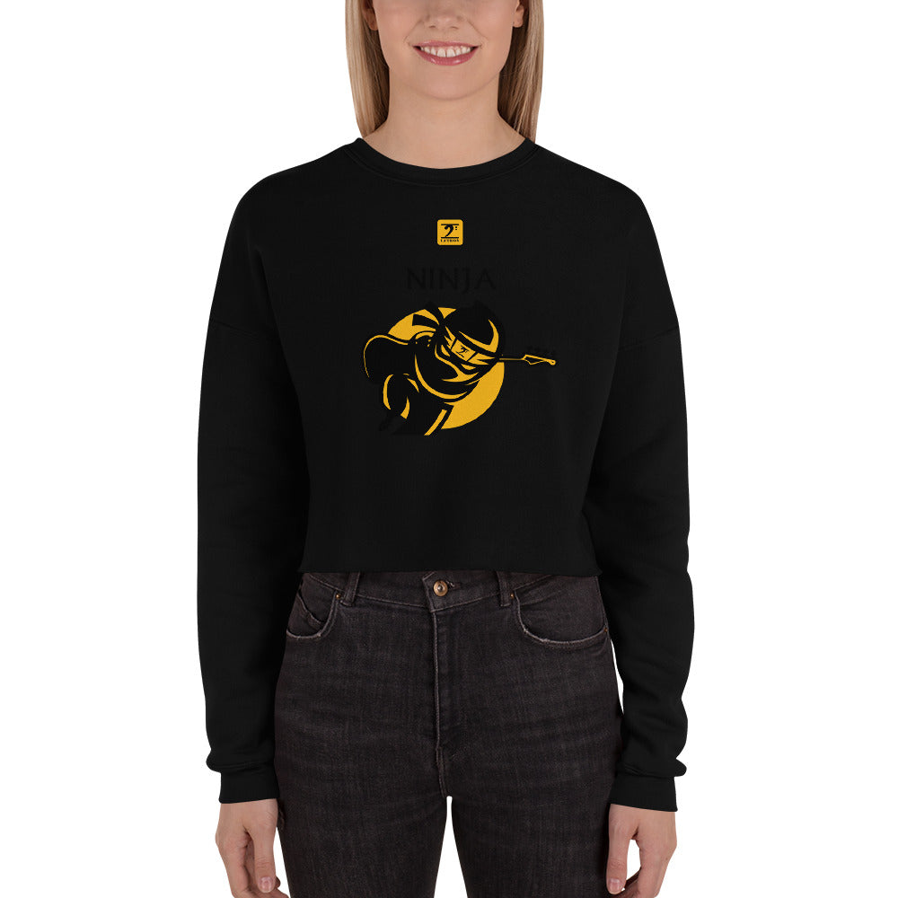 NINJA LATHON STYLE Crop Sweatshirt - Lathon Bass Wear