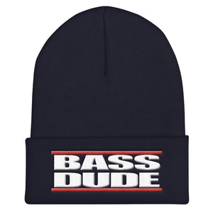 Bass Dude Cuffed Beanie - Lathon Bass Wear