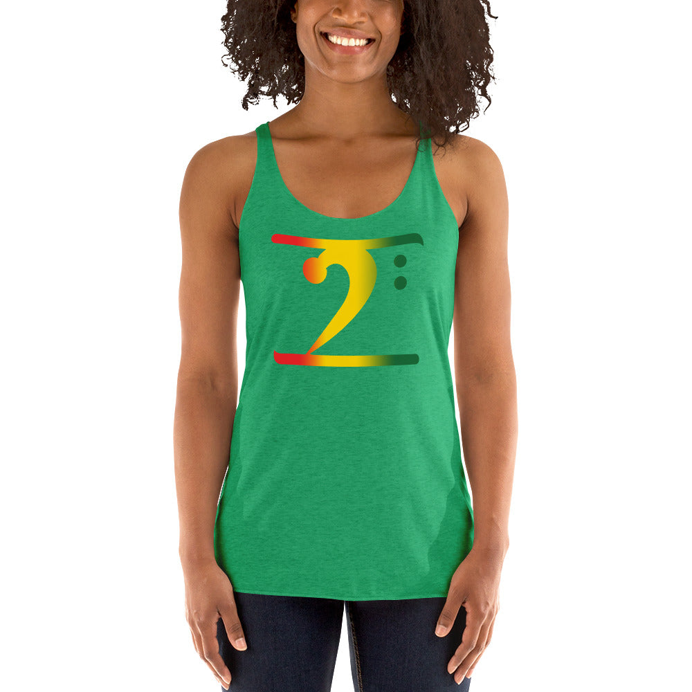 Wooten 1 love Racerback Tank - Lathon Bass Wear