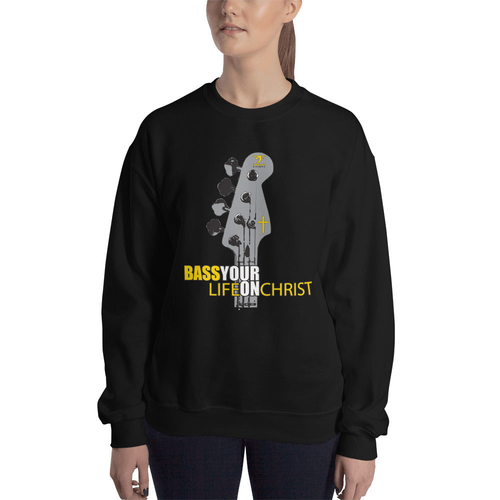 BASS YOUR LIFE ON CHRIST Sweatshirt - Lathon Bass Wear