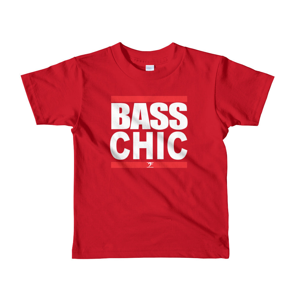 BASS CHIC Short sleeve kids t-shirt - Lathon Bass Wear