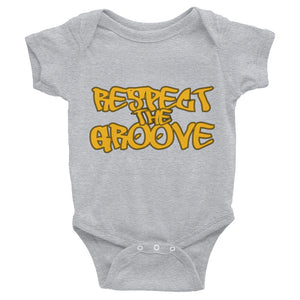 RESPECT THE GROOVE Infant Bodysuit - Lathon Bass Wear