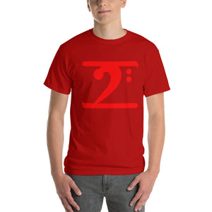 RED LOGO Short-Sleeve T-Shirt - Lathon Bass Wear