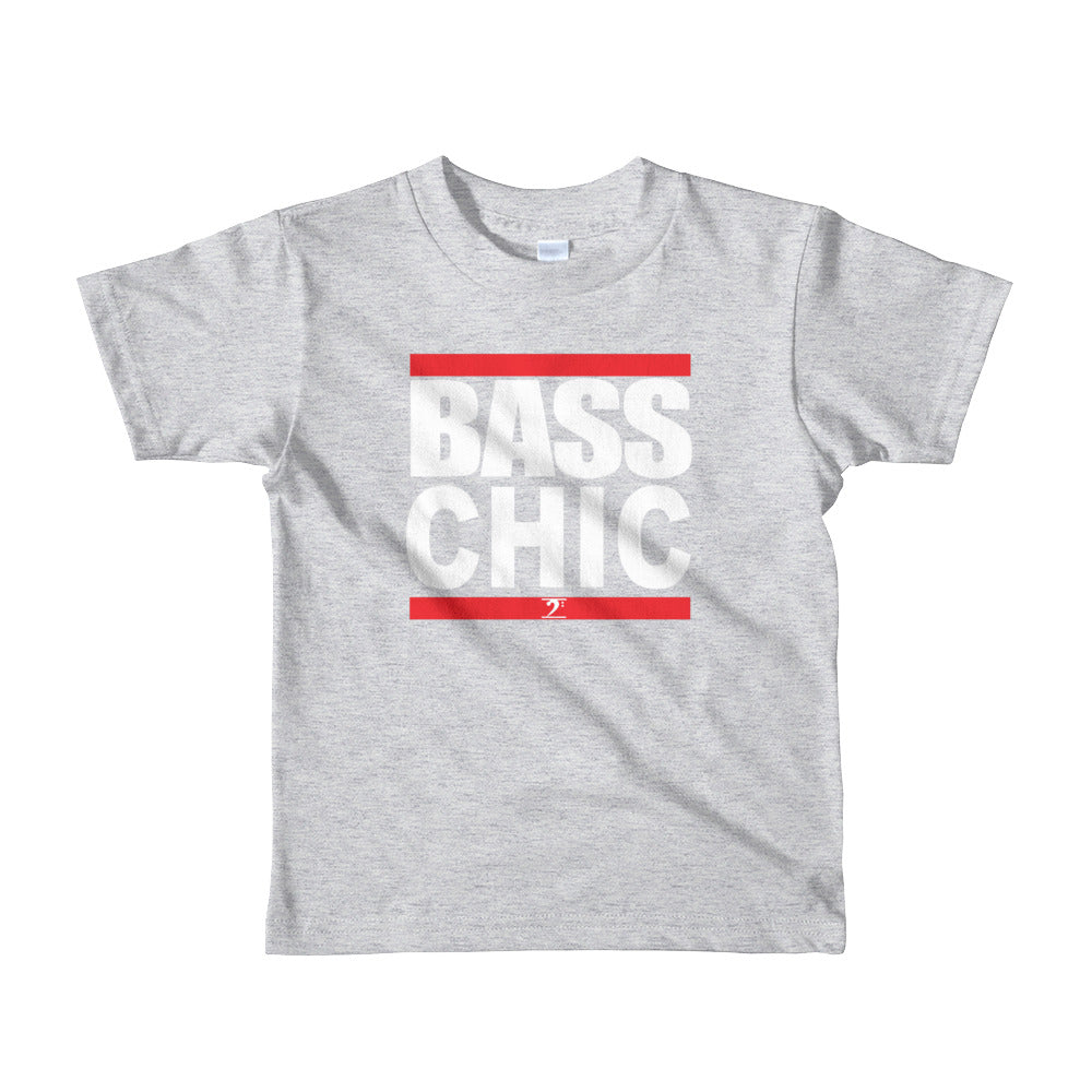 BASS CHIC Short sleeve kids t-shirt - Lathon Bass Wear