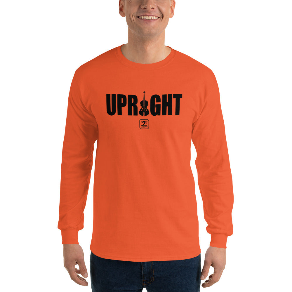 UPRIGHT Long Sleeve T-Shirt - Lathon Bass Wear