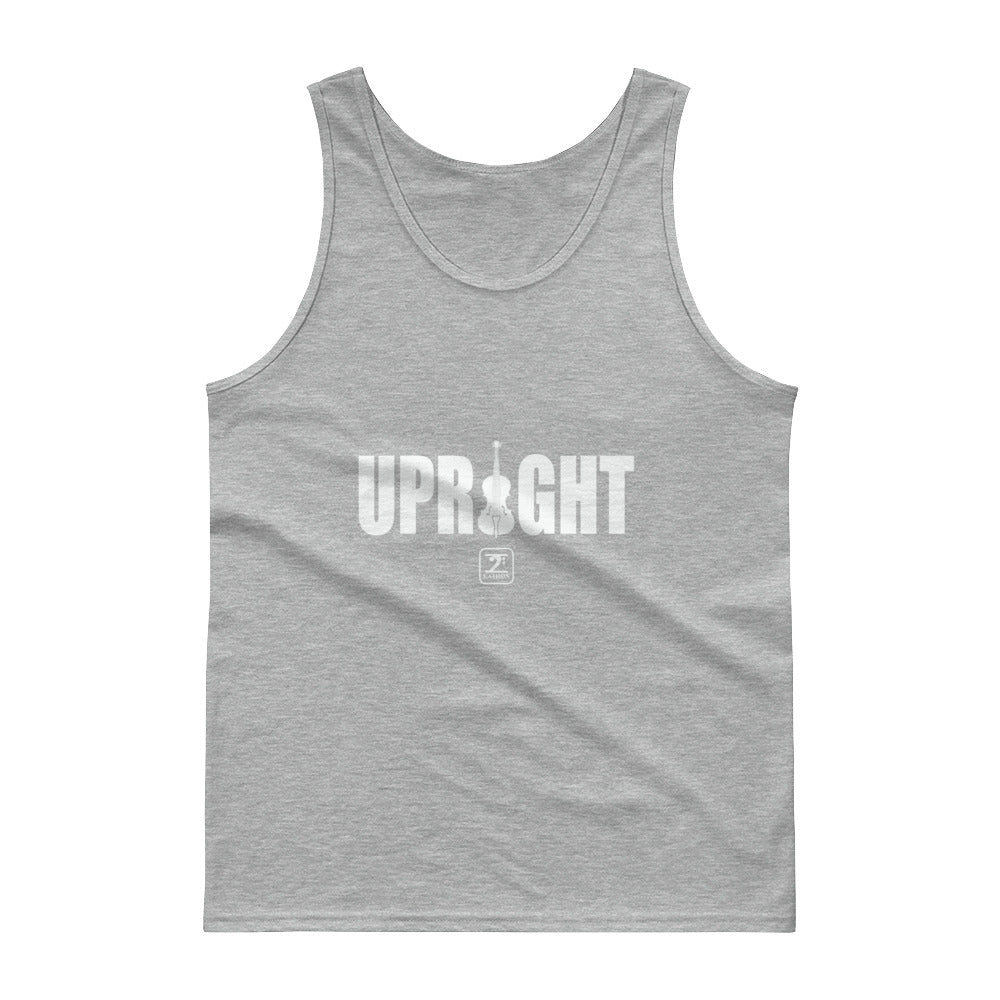 UPRIGHT - WHITE Tank Top - Lathon Bass Wear