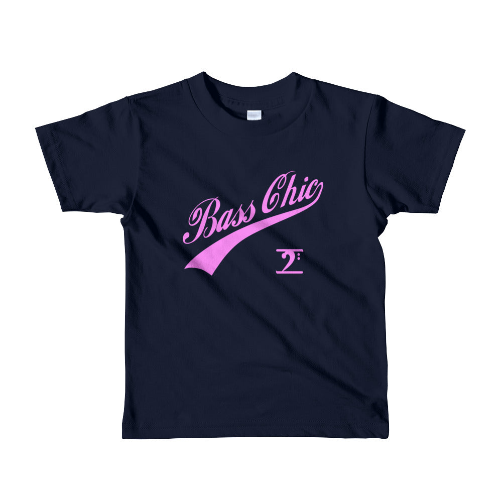 BASS CHIC w/TAIL Short sleeve kids t-shirt - Lathon Bass Wear