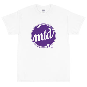 MTD PURPLE & WHITE LOGO Short Sleeve T-Shirt