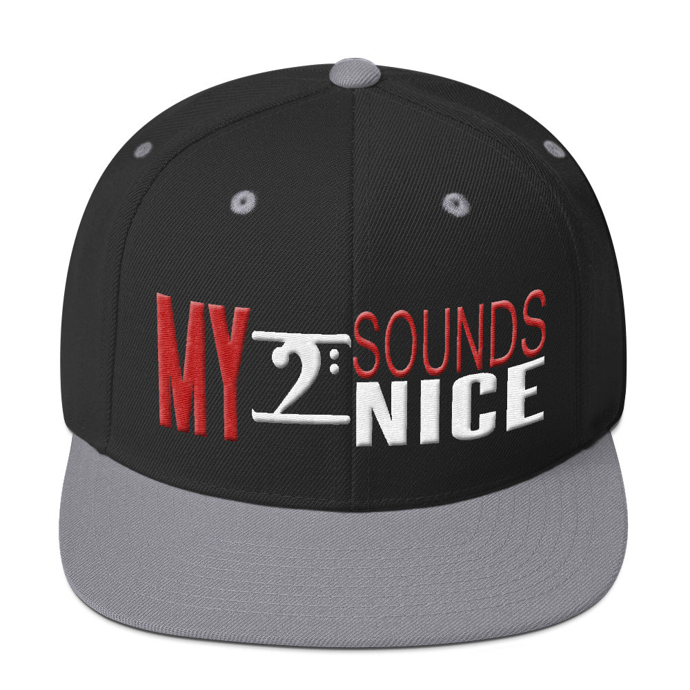 My Bass Sounds Nice Snapback Hat - Lathon Bass Wear