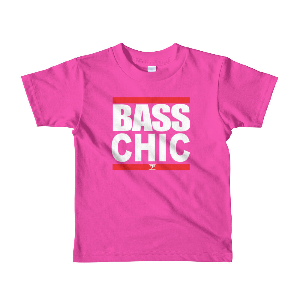 BASS CHIC Short sleeve kids t-shirt - Lathon Bass Wear