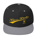 Bass Dude with Tail Snapback Hat - Lathon Bass Wear