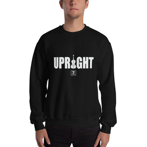 UPRIGHT - WHITE Sweatshirt - Lathon Bass Wear