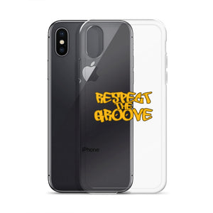 RESPECT THE GROOVE iPhone Case - Lathon Bass Wear