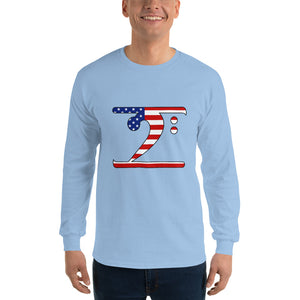 USA LBW Long Sleeve T-Shirt - Lathon Bass Wear