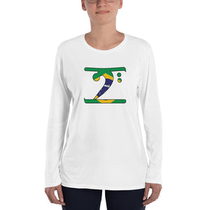 BRAZIL LBW Ladies’ Long Sleeve T-Shirt - Lathon Bass Wear