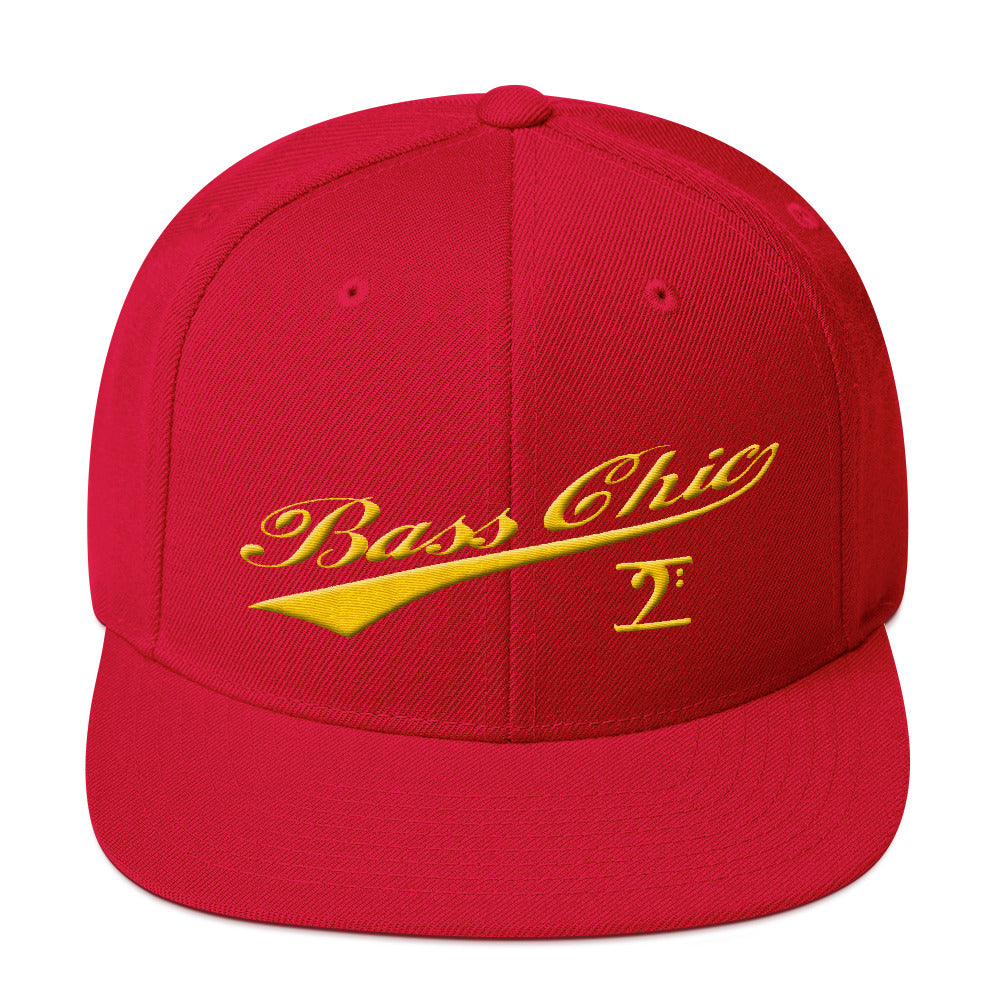 Bass Chic with Tail Snapback Hat - Lathon Bass Wear