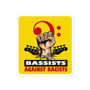 BASSIST AGAINST RACIST - Stickers