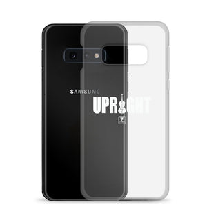 UPRIGHT - WHITE Samsung Case