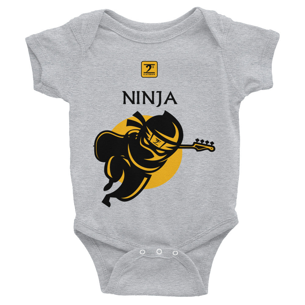 NINJA LATHON STYLE Infant Bodysuit - Lathon Bass Wear