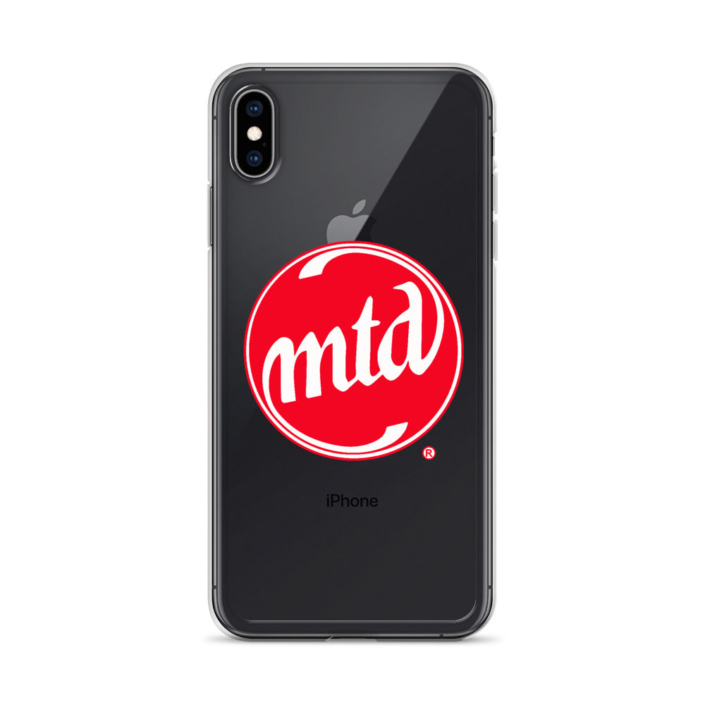 MTD RED & WHITE LOGO iPhone Case