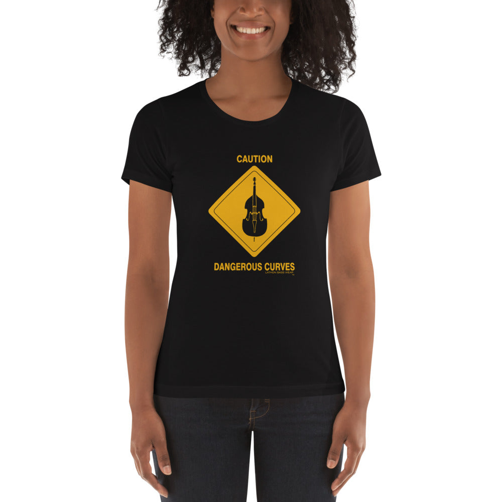 CAUTION Women's t-shirt - Lathon Bass Wear