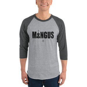 MINGUS-BLACK 3/4 sleeve raglan shirt - Lathon Bass Wear