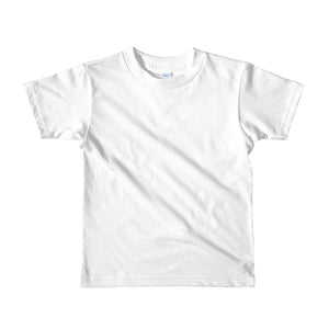 UPRIGHT - WHITE Short sleeve kids t-shirt - Lathon Bass Wear