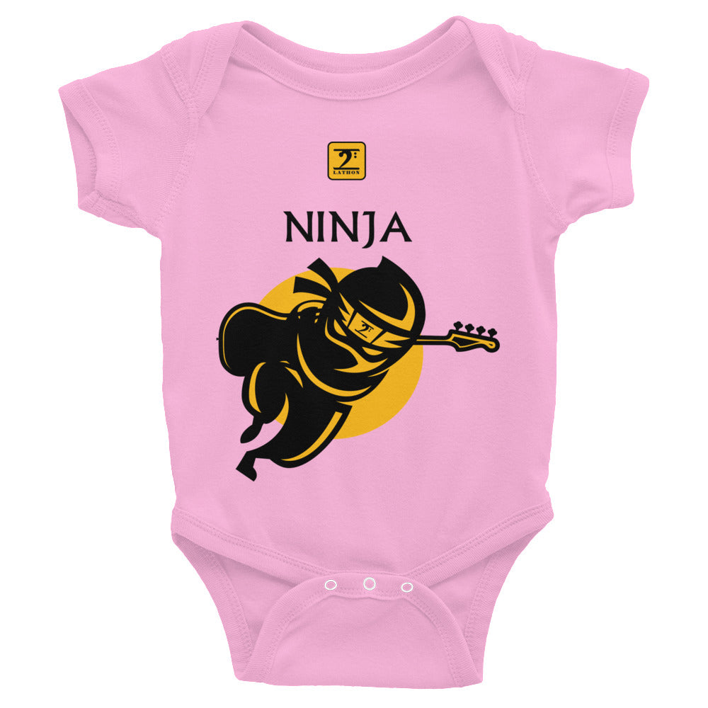 NINJA LATHON STYLE Infant Bodysuit - Lathon Bass Wear