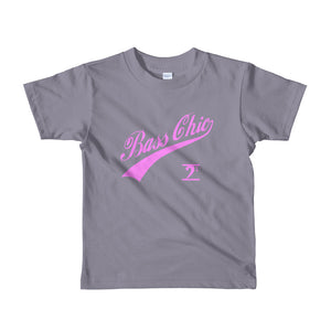 BASS CHIC w/TAIL Short sleeve kids t-shirt - Lathon Bass Wear