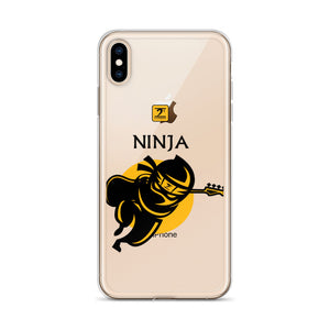 NINJA LATHON STYLE iPhone Case - Lathon Bass Wear