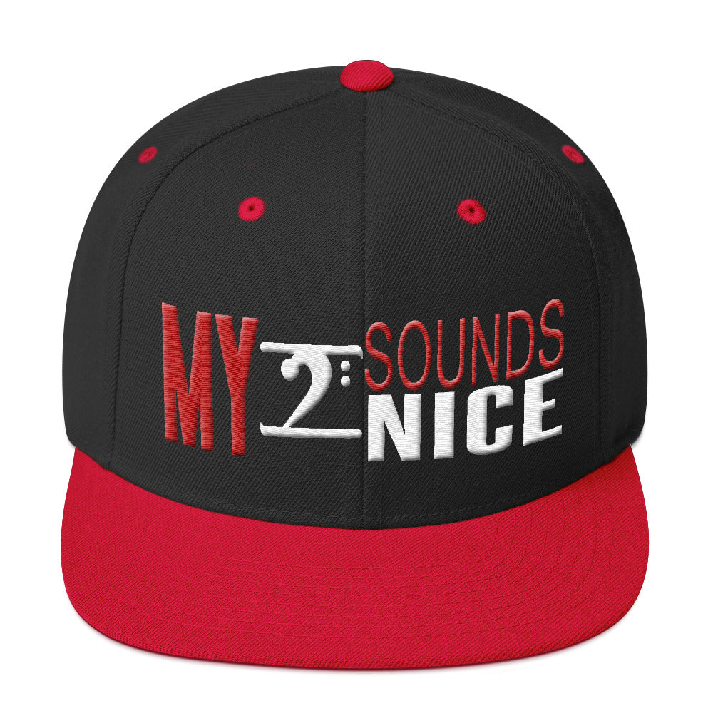 My Bass Sounds Nice Snapback Hat - Lathon Bass Wear