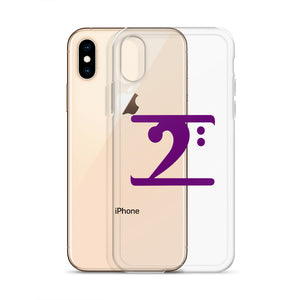 PURPLE LOGO iPhone Case - Lathon Bass Wear