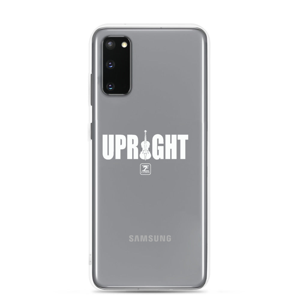 UPRIGHT - WHITE Samsung Case