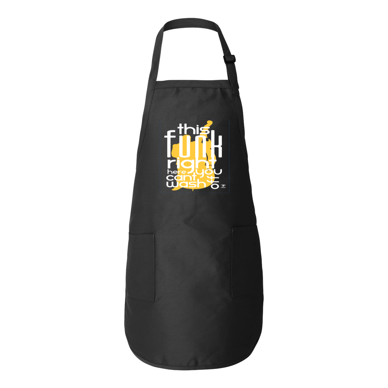 THIS FUNK RIGHT HERE - UPRIGHT Full-Length Apron with Pockets - Lathon Bass Wear