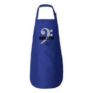 BROOKLYN CLEF Full-Length Apron with Pockets - Lathon Bass Wear