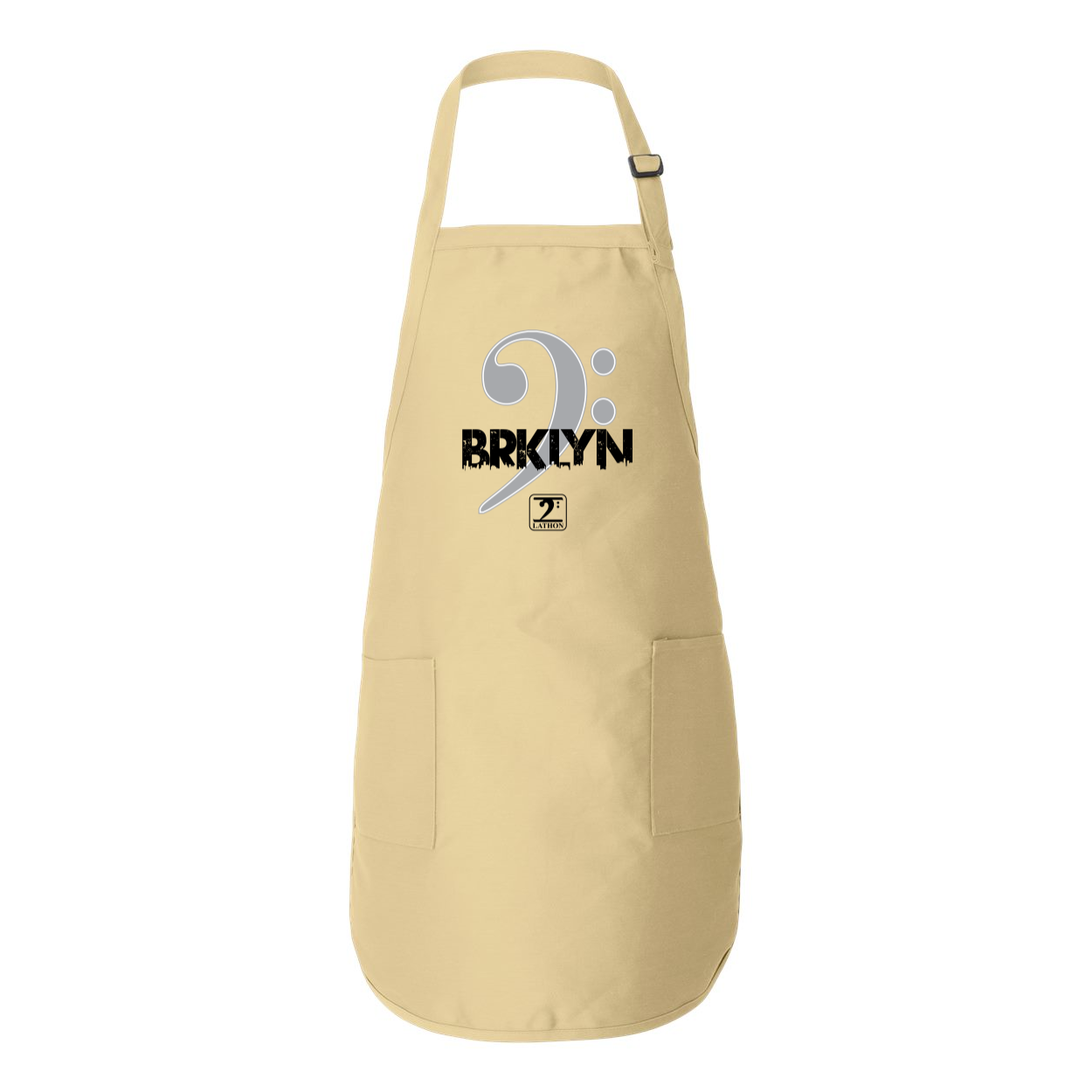 BROOKLYN CLEF Full-Length Apron with Pockets - Lathon Bass Wear
