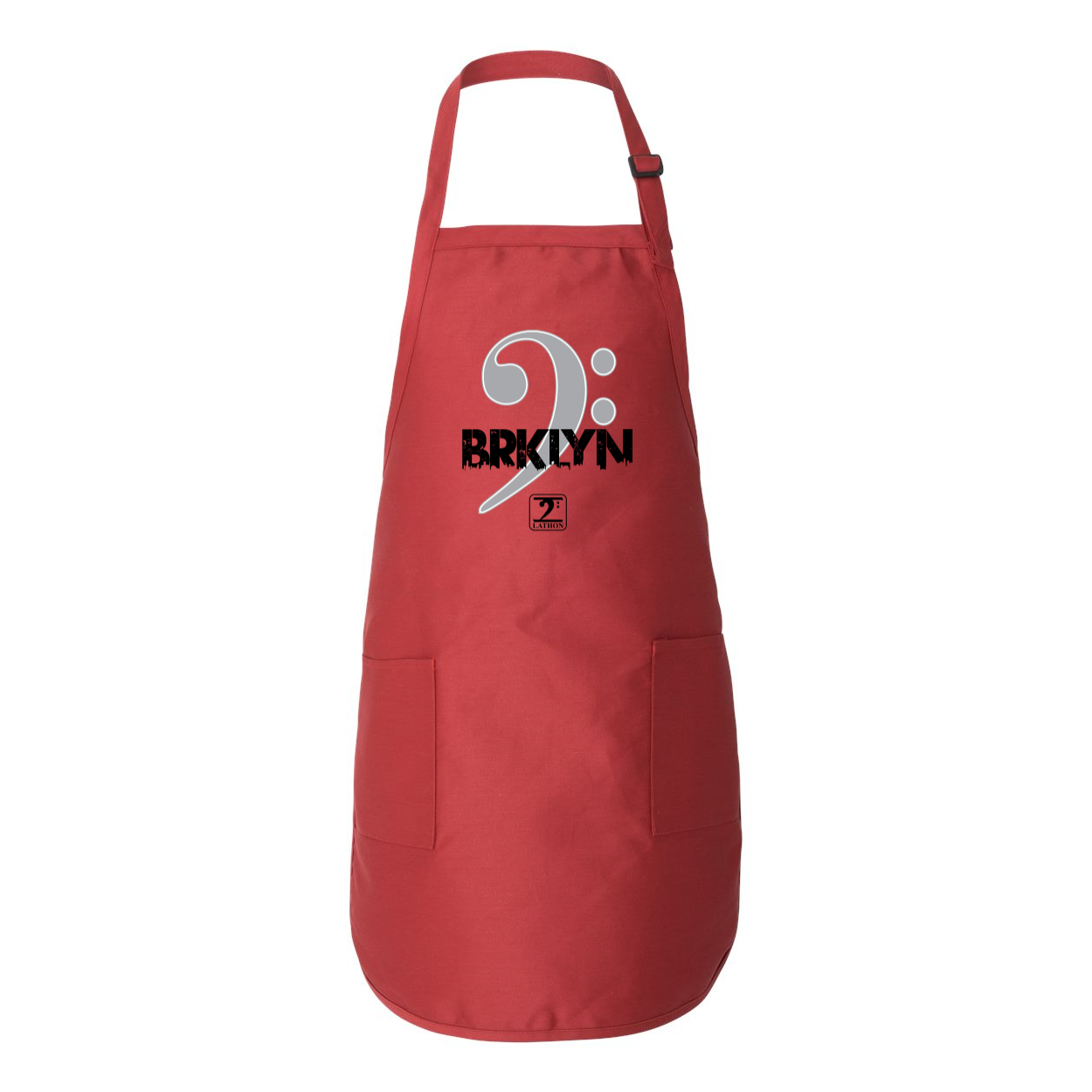 BROOKLYN CLEF Full-Length Apron with Pockets - Lathon Bass Wear