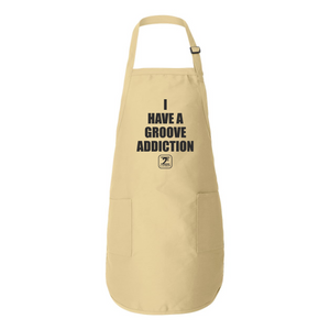 I HAVE A GROOVE ADDICTION Full-Length Apron with Pockets - Lathon Bass Wear