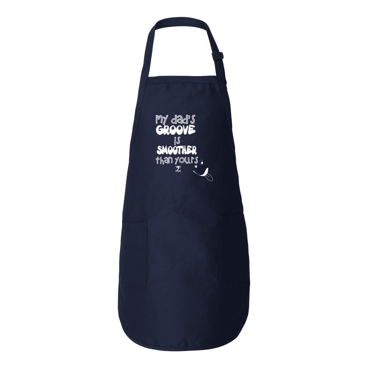 MY DAD'S GROOVE IS BETTER THEN YOURS Full-Length Apron with Pockets - Lathon Bass Wear