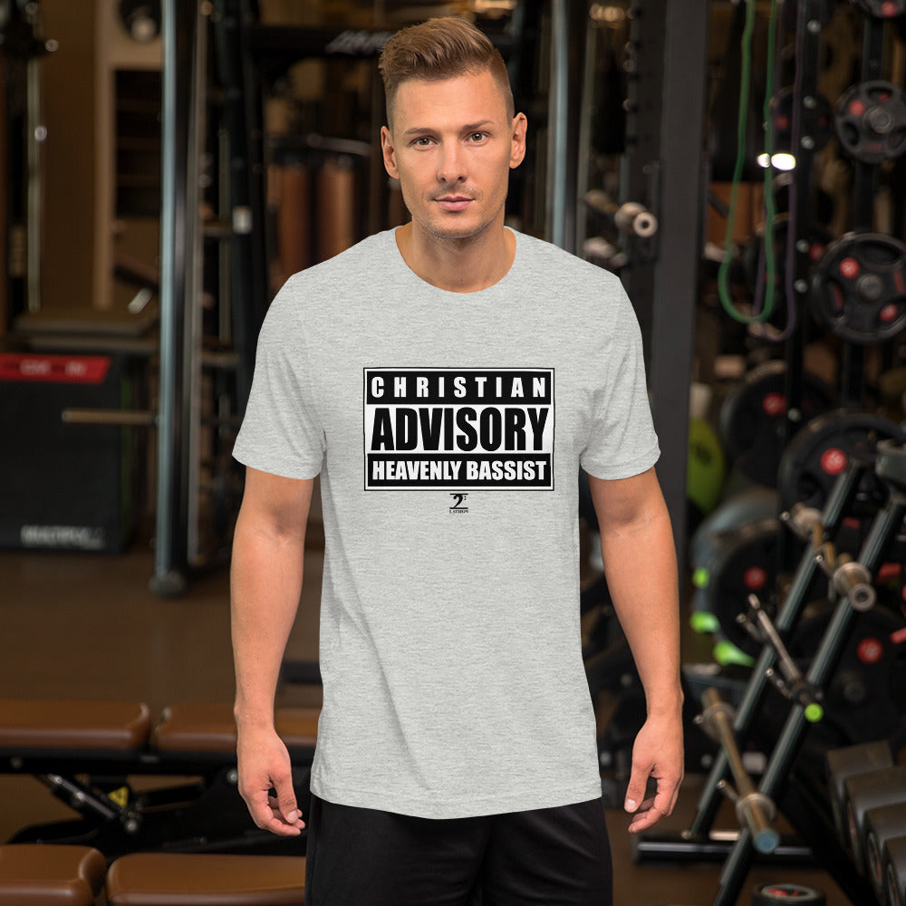 HEAVENLY BASSIST Short-sleeve unisex t-shirt