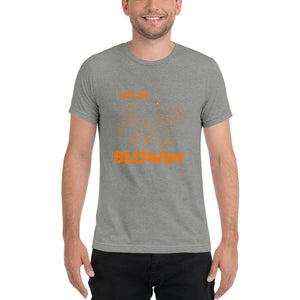WE BE BLOWIN' - ORANGE Short sleeve t-shirt